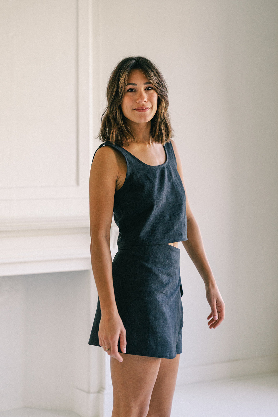 Black skirt & top
