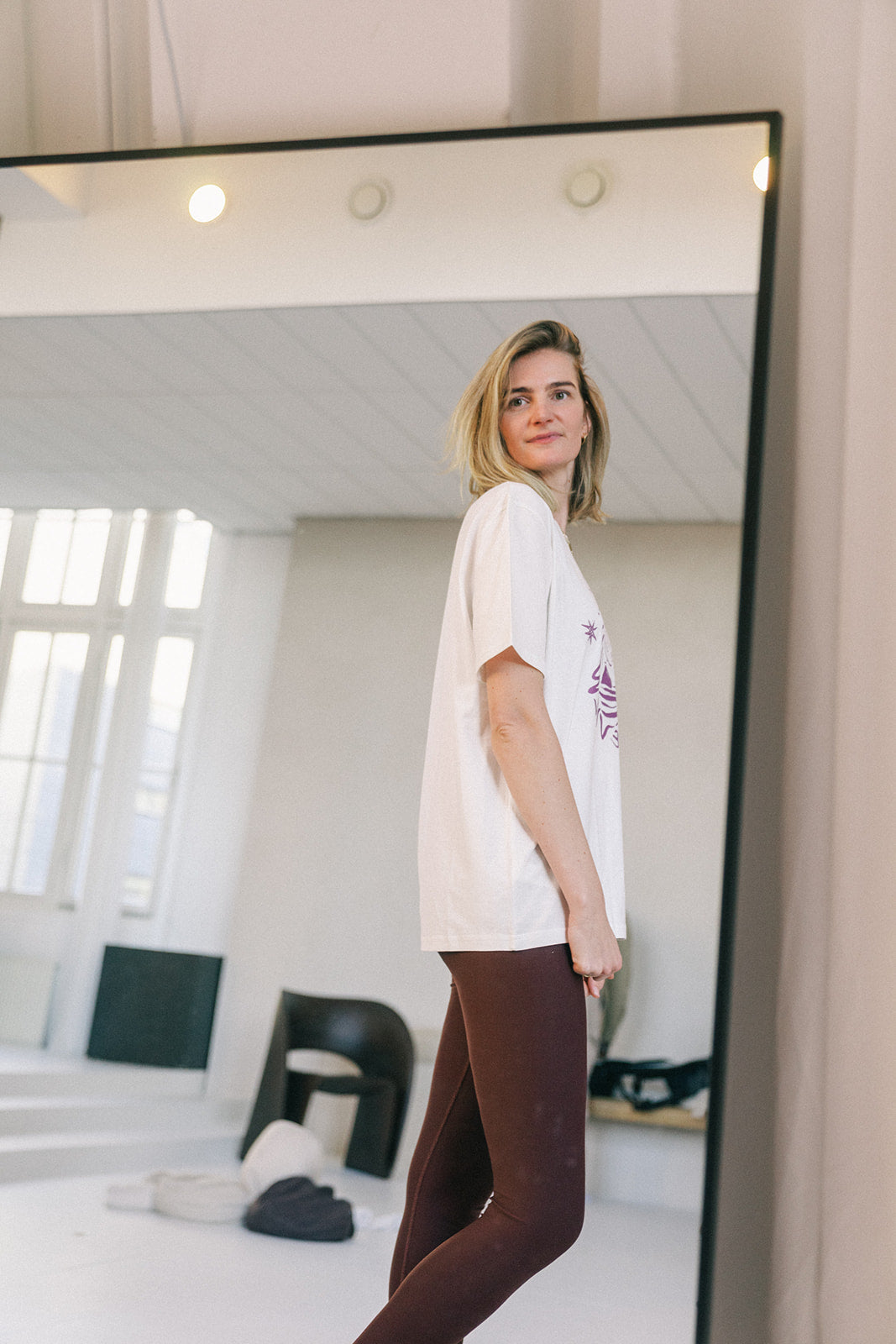 The View T-shirt Fuchsia