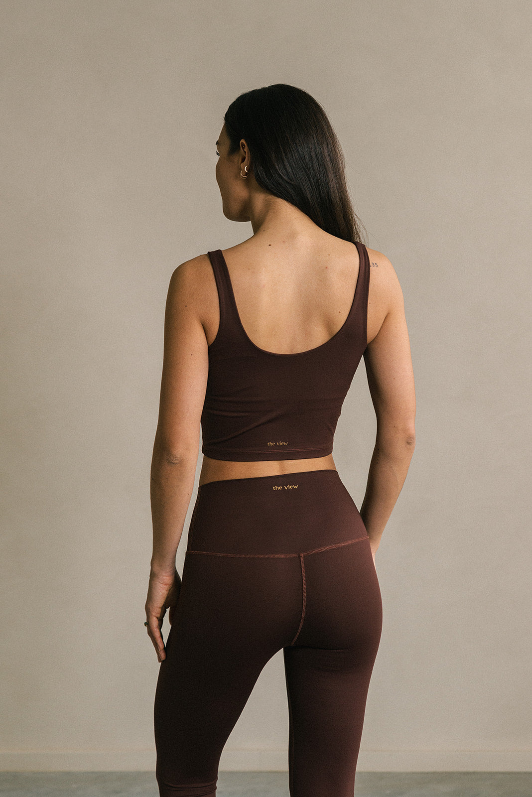 Iris Top Brown