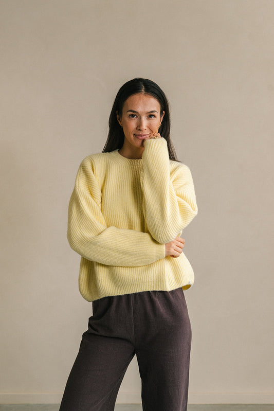 Anna Sweater Yellow