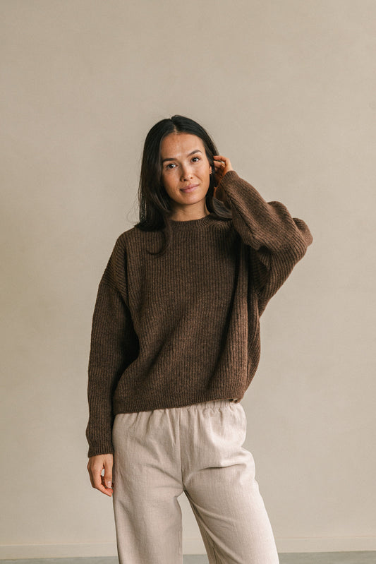 Anna Sweater Brown