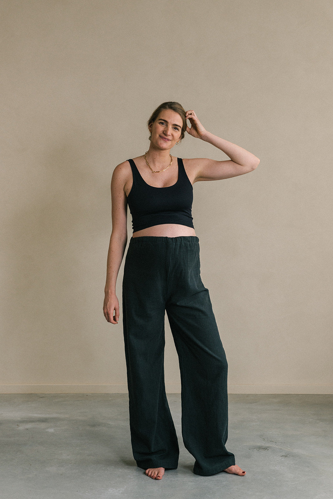 Teya Maternity Pants Black