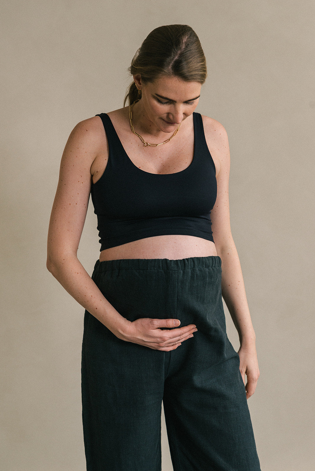 Teya Maternity Pants Black