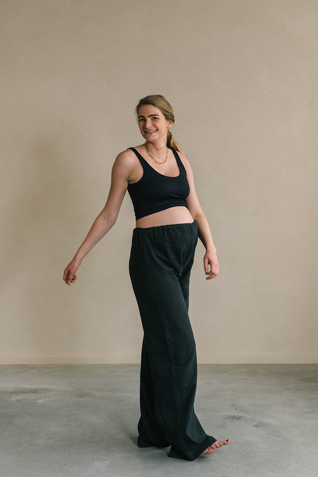 Teya Maternity Pants Black