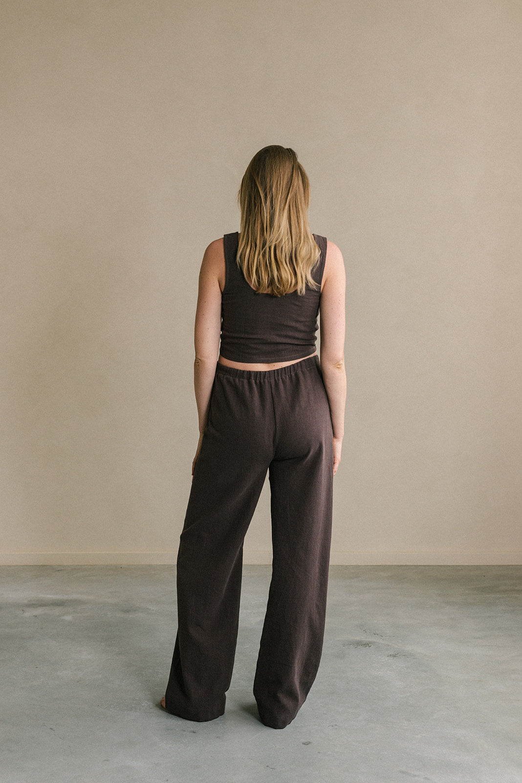 Teya Zwangerschaps broek Bruin