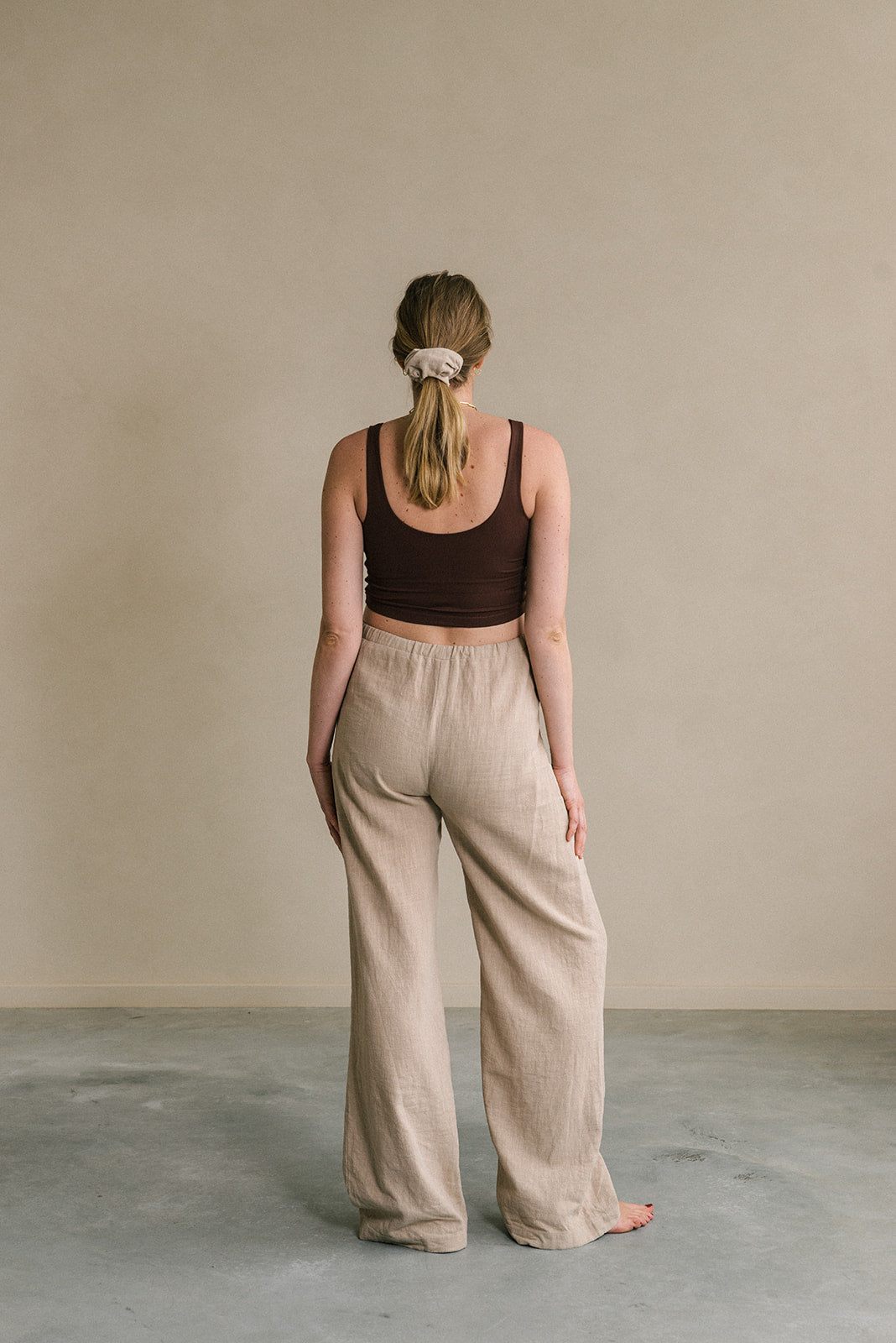 Teya Maternity Pants Beige