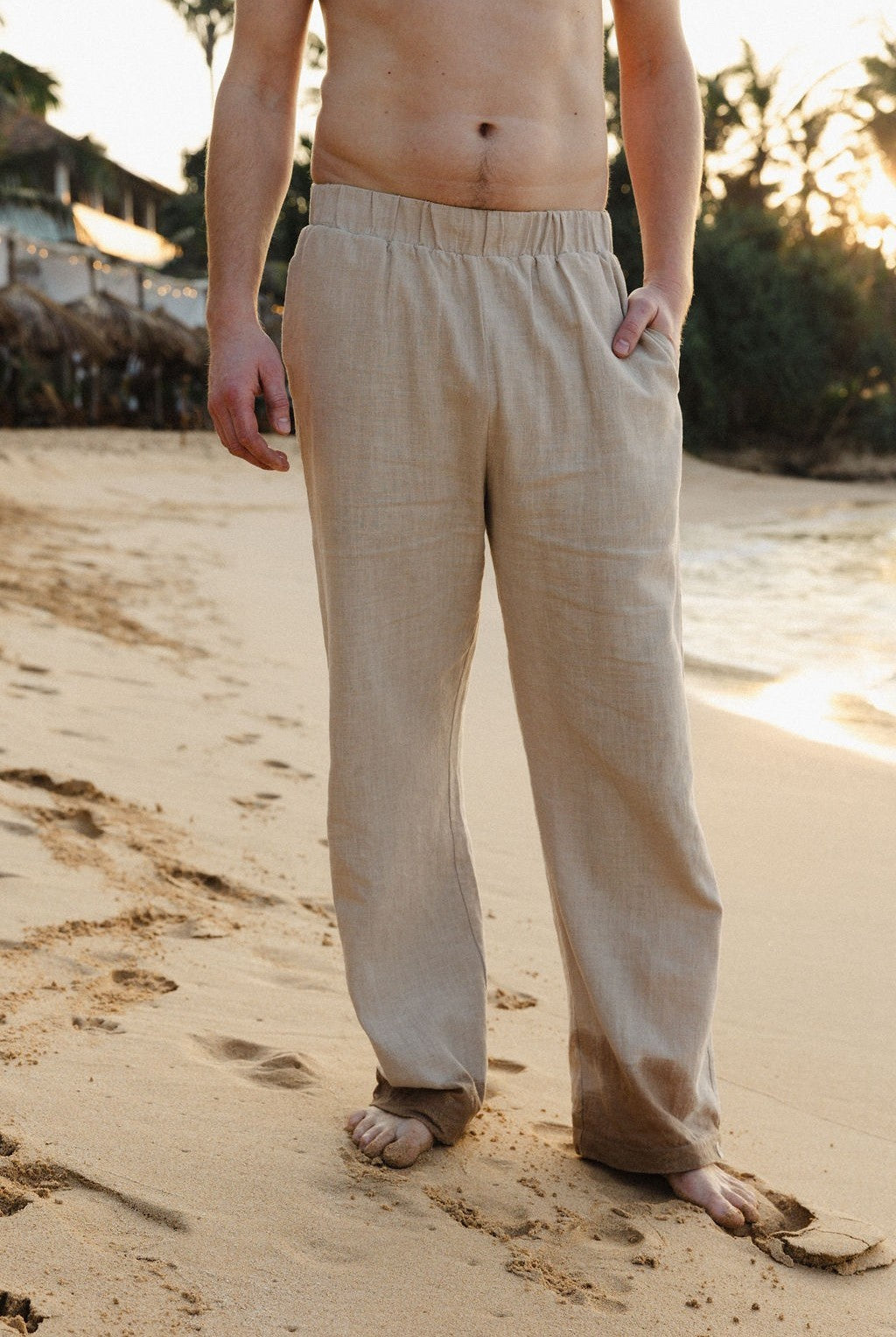 Teya Broek Zwart (heren)