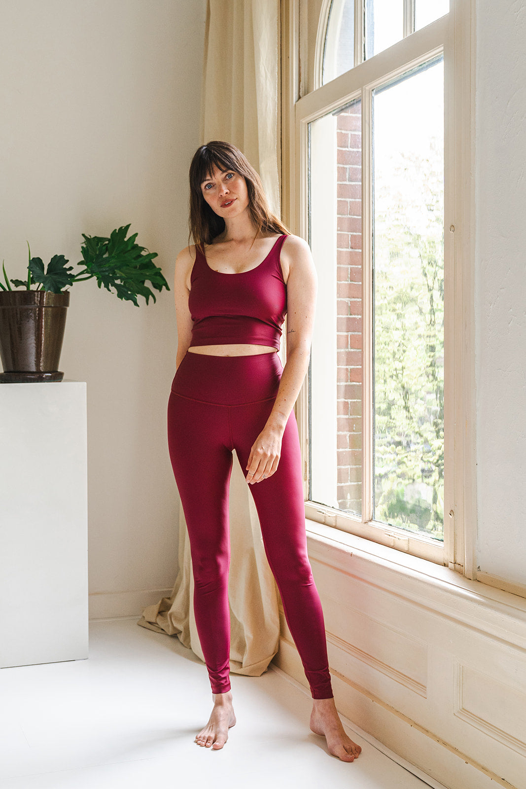 Iris Top Bright Bordeaux