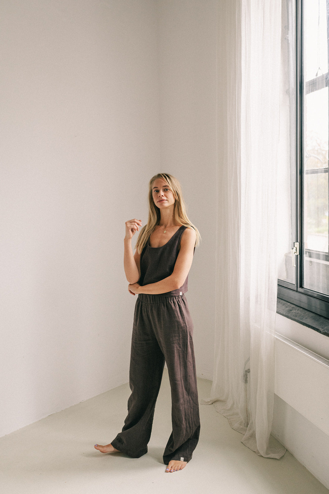 Teya Pants Brown